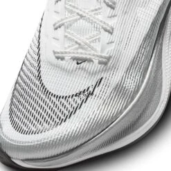 Nike Women's ZoomX Vaporfly Next% 2 Running Shoe - White/Black-Metallic Silver - Regular (B) 16 Nike Women's ZoomX Vaporfly Next% 2 Running Shoe - White/Black-Metallic Silver - Regular (B) -Gazelle Sports Shop CU4123 100 PHSYD001 1