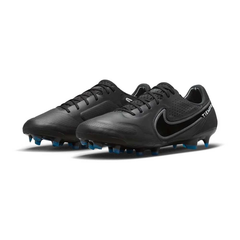 Unisex Nike Tiempo Legend 9 Elite FG Soccer Shoe- Black/Dk Smoke Grey/Summit White 5 Unisex Nike Tiempo Legend 9 Elite FG Soccer Shoe- Black/Dk Smoke Grey/Summit White - Image 3