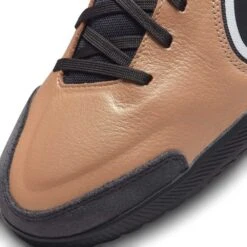 Unisex Nike Tiempo Legend 9 Academy IC/Court Soccer Shoe - Metallic Copper/White -Gazelle Sports Shop DA1190 810 PHSYD001