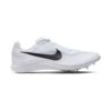 Unisex Nike Zoom Rival Track And Field Distance Spikes - White/Black/Metallic Silver - Regular (D) -Gazelle Sports Shop DC8725 100 PHSRH000 1