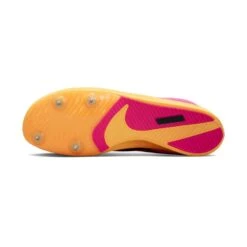 Unisex Nike Zoom Rival Track And Field Distance Spikes- Hyper Pink/Black/Laser Orange - Regular (D) -Gazelle Sports Shop DC8725 600 PHSUH000 1