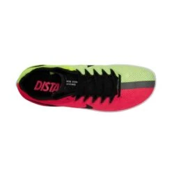 Unisex Nike Zoom Rival Track And Field Distance Spikes - Bright Crimson/Black/Volt - Regular (D) -Gazelle Sports Shop DC8725 601 PHSTH001 1