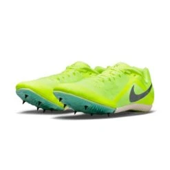 Unisex Nike Zoom Rival Multi Track Spike - Volt/Cave Purple/Mint Foam - Regular (D) -Gazelle Sports Shop DC8749 700 PHCFH001 1