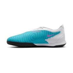 Nike Unisex Phantom GX Academy IC/Court Soccer Shoe - Baltic Blue/Pink Blast/White - Regular (D) -Gazelle Sports Shop DD9475 446 PHSLH001