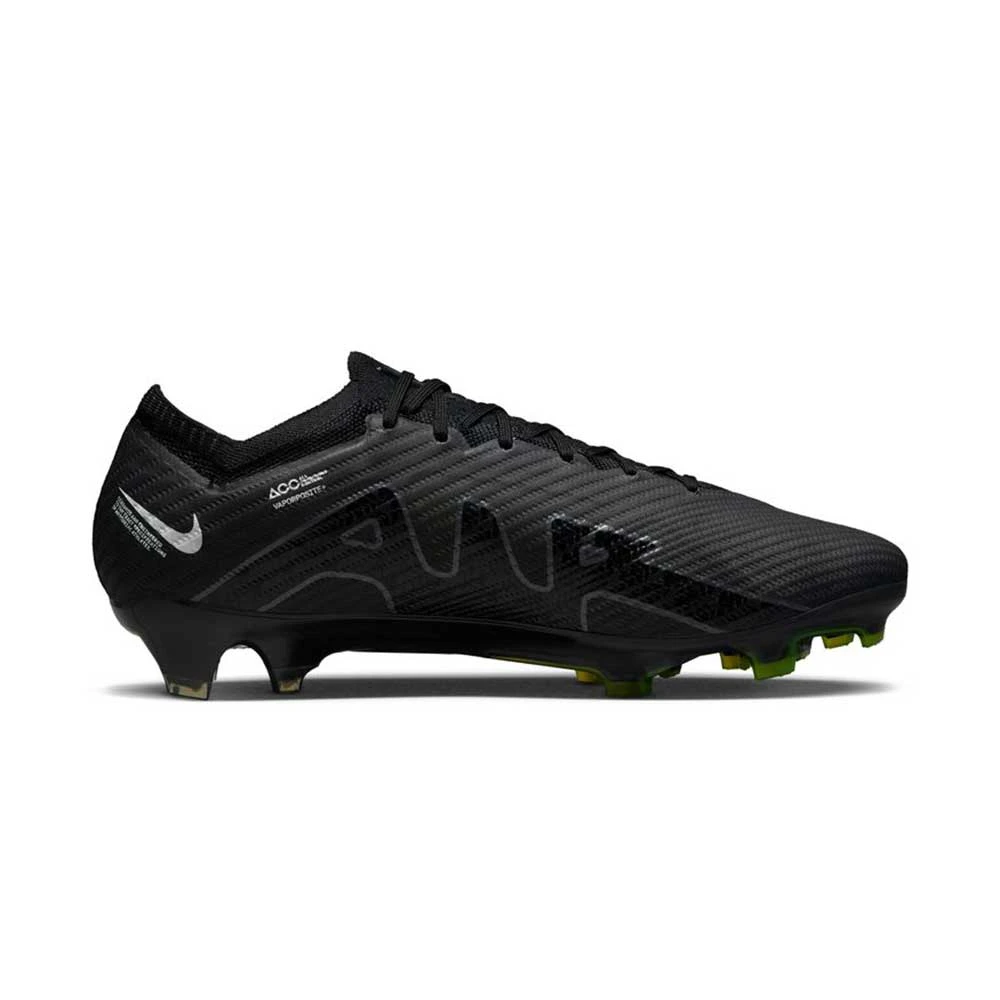 Unisex Nike Zoom Vapor 15 Elite FG Soccer Shoe - Black/Dk Smoke/Summit White 3 Unisex Nike Zoom Vapor 15 Elite FG Soccer Shoe - Black/Dk Smoke/Summit White