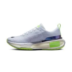 Nike Women's ZoomX Invincible Run Flyknit 3 Running Shoe- White/Black/Blue Tint- Regular (B) -Gazelle Sports Shop DR2660 100 PHSLH001