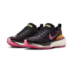 Nike Women's ZoomX Invincible Run Flyknit 3 Running Shoe - Earth/Pink Spell/Black - Regular (B) -Gazelle Sports Shop DR2660 200 PHCFH001 1