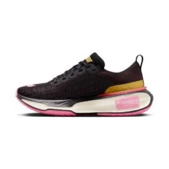 Nike Women's ZoomX Invincible Run Flyknit 3 Running Shoe - Earth/Pink Spell/Black - Regular (B) -Gazelle Sports Shop DR2660 200 PHSLH001 1