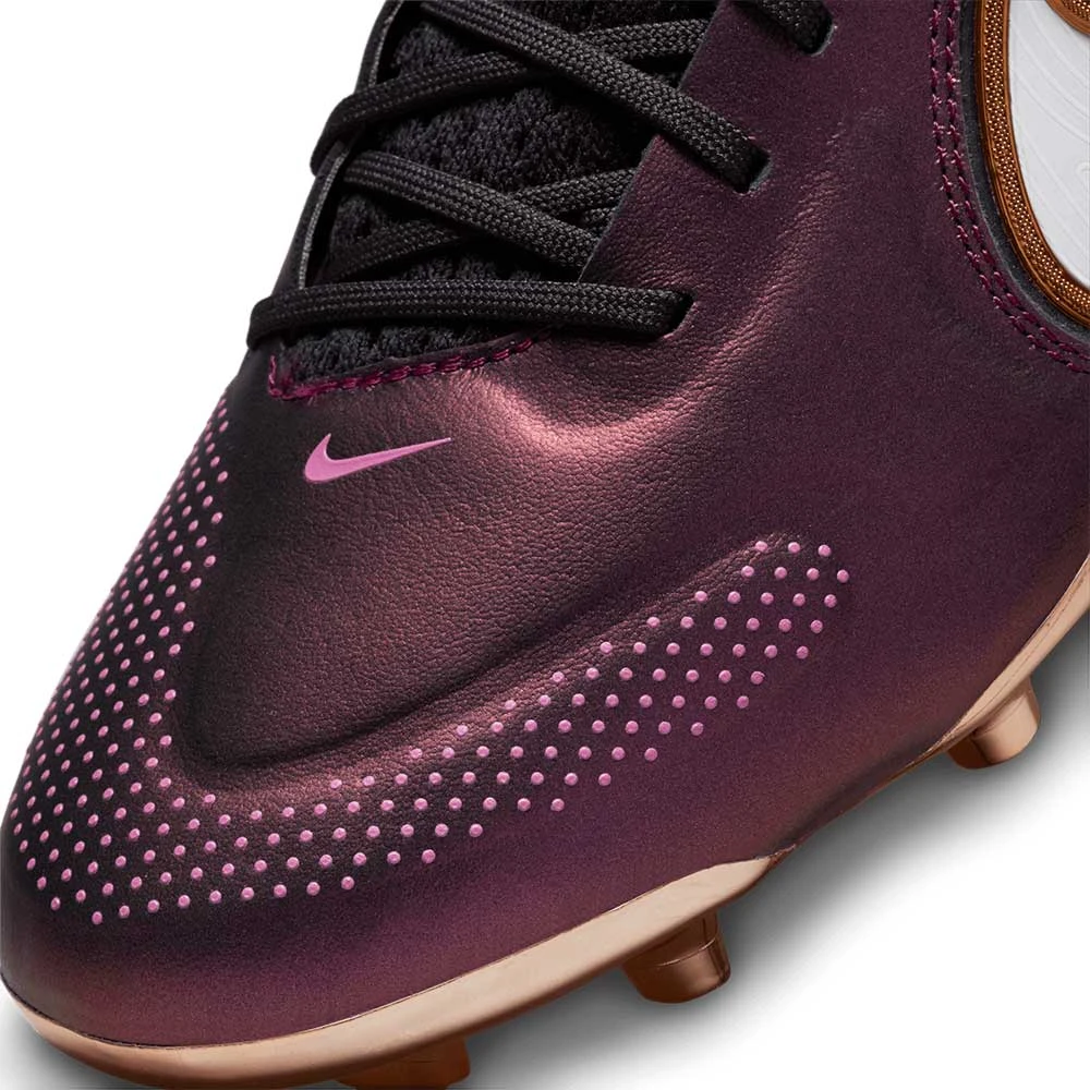 Nike Unisex Legend 9 Elite FG Soccer Cleats - Space Purple/White - Regular (D) 6 Nike Unisex Legend 9 Elite FG Soccer Cleats - Space Purple/White - Regular (D) - Image 4