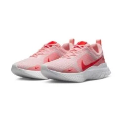Nike Women's React Infinity React 3 Running Shoe-Medium Soft Pink/White/Summit White/Light Crimson- Regular (B) -Gazelle Sports Shop DZ3016 600 PHCFH001