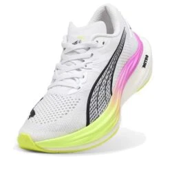 Women's Deviate Nitro 3 Running Shoe - Puma White/Pure Magenta - Regular (B) -Gazelle Sports Shop Deviate NITRO 3 Women s Running Shoes 11