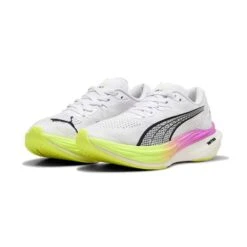 Women's Deviate Nitro 3 Running Shoe - Puma White/Pure Magenta - Regular (B) -Gazelle Sports Shop Deviate NITRO 3 Women s Running Shoes 7