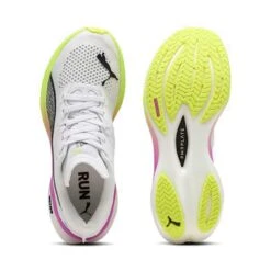Women's Deviate Nitro 3 Running Shoe - Puma White/Pure Magenta - Regular (B) -Gazelle Sports Shop Deviate NITRO 3 Women s Running Shoes 9
