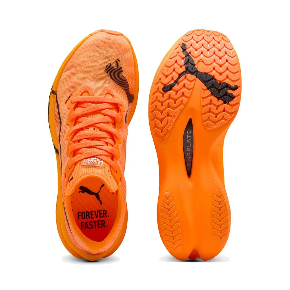 Women's Deviate Nitro Elite 3 Running Shoe - Heat Fire/PUMA Black - Regular (B) 4 Women's Deviate Nitro Elite 3 Running Shoe - Heat Fire/PUMA Black - Regular (B) - Image 2