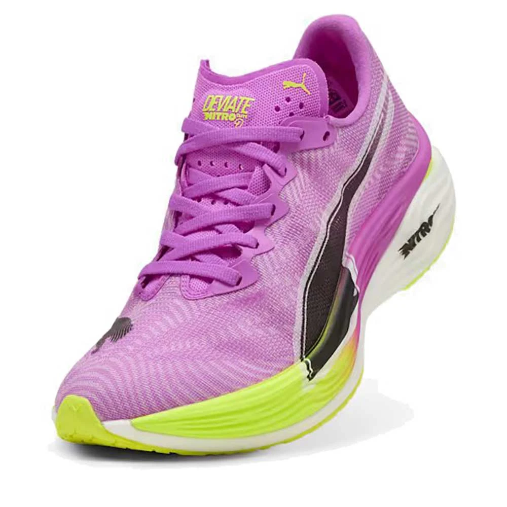 Puma Women's Deviate Nitro Elite 3 Running Shoe - Pure Magenta/Yellow Alert - Regular (B) 5 Puma Women's Deviate Nitro Elite 3 Running Shoe - Pure Magenta/Yellow Alert - Regular (B) - Image 3