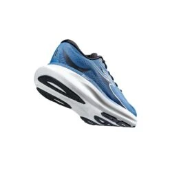 Men's Eleos Running Shoe - Denim/White - Regular (D) -Gazelle Sports Shop Eleos Blue 6