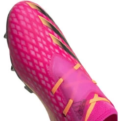 ADIDAS Unisex X Ghosted .2 FG Soccer Shoes - Shock Pink/Core Black/Screaming Orange -Gazelle Sports Shop FW6959 03