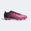 ADIDAS Unisex X SPEEDPORTAL.2 FG Soccer Shoe - Team Shock Pink 2/Zero Metalic/Core Black - Regular (D) 2 ADIDAS Unisex X SPEEDPORTAL.2 FG Soccer Shoe - Team Shock Pink 2/Zero Metalic/Core Black - Regular (D) -Gazelle Sports Shop GV9563