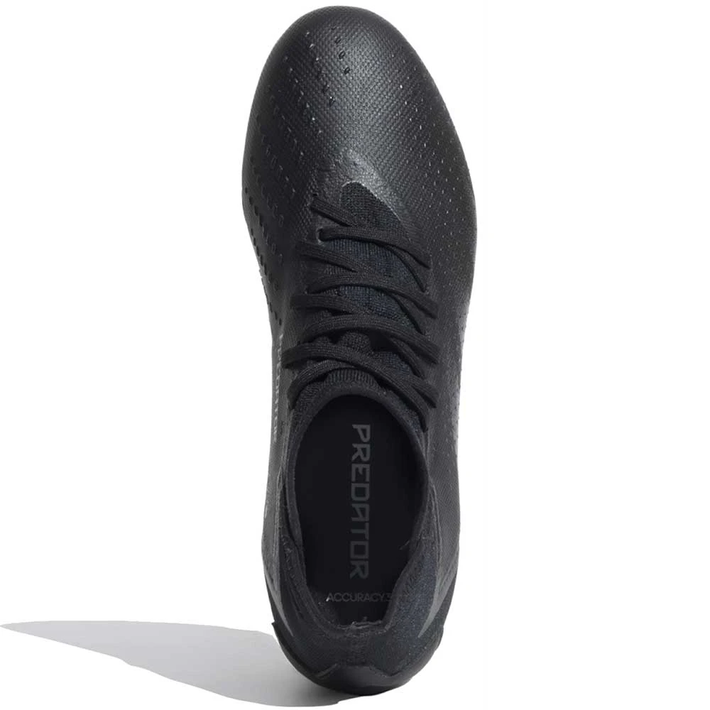 ADIDAS Unisex Predator Accuracy .3 FG Soccer Shoe - Black/White - Regular (D) 8 ADIDAS Unisex Predator Accuracy .3 FG Soccer Shoe - Black/White - Regular (D) - Image 6