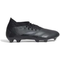 ADIDAS Unisex Predator Accuracy .3 FG Soccer Shoe - Black/White - Regular (D)