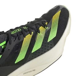 ADIDAS Unisex AdiZERO Adios Pro 3 Running Shoe - Core Black/Beam Yellow/Solar Green - Regular (D) -Gazelle Sports Shop GX6251 03 1