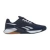 Reebok Men's Nano X2 Training Shoe - White/Core Black/Vector Blue- Regular (D) 1 Reebok Men's Nano X2 Training Shoe - White/Core Black/Vector Blue- Regular (D) -Gazelle Sports Shop GX9911 WEB1 ihedd1