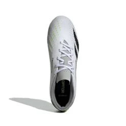Adidas Predator Accuracy .3 Firm Ground Soccer Shoe - Cloud White / Core Black / Lucid Lemon - Regular (D) -Gazelle Sports Shop GZ0014 b2b020 pdp clipped rev 1