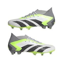 Unisex Adidas Predator Accuracy.1 FG Soccer Shoes - Ftwwht,Cblack,Luclem - Regular (D) 14 Unisex Adidas Predator Accuracy.1 FG Soccer Shoes - Ftwwht,Cblack,Luclem - Regular (D) -Gazelle Sports Shop GZ0035 11 FOOTWEAR Photography Mirrored Pair View white 86827