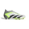 Unisex Adidas Predator Accuracy.1 FG Soccer Shoes - Ftwwht,Cblack,Luclem - Regular (D) -Gazelle Sports Shop GZ0035 1 FOOTWEAR Photography Side Lateral Center View white 42488