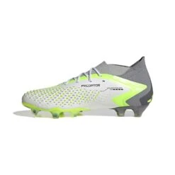 Unisex Adidas Predator Accuracy.1 FG Soccer Shoes - Ftwwht,Cblack,Luclem - Regular (D) 12 Unisex Adidas Predator Accuracy.1 FG Soccer Shoes - Ftwwht,Cblack,Luclem - Regular (D) -Gazelle Sports Shop GZ0035 4 FOOTWEAR Photography Side Medial Center View white 78468