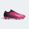 ADIDAS Unisex X Speedportal.3 LL FG Soccer Shoe - Team Shock Pink 2/Zero Metalic/Core Black - Regular (D) 2 ADIDAS Unisex X Speedportal.3 LL FG Soccer Shoe - Team Shock Pink 2/Zero Metalic/Core Black - Regular (D) -Gazelle Sports Shop GZ5065 rt