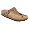 Birkenstock Gizeh Cork Tobacco Brown Oiled Leather Sandal- Regular/Wide -Gazelle Sports Shop Gizeh Tobacco Oiled Leather 943811