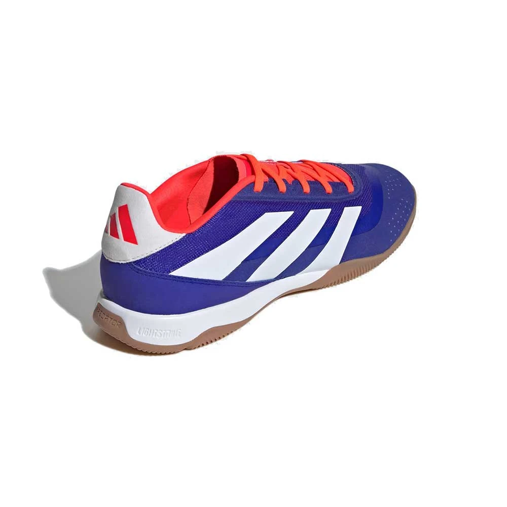 ADIDAS Predator League Indoor Soccer Shoe - Lucid Blue/Cloud White/Solar Red - Regular (D) 5 ADIDAS Predator League Indoor Soccer Shoe - Lucid Blue/Cloud White/Solar Red - Regular (D) - Image 3