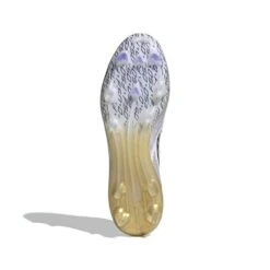 ADIDAS F50 Pro FG Soccer Cleat - Cloud White/Black/Gold Metallic - Regular (D) -Gazelle Sports Shop JH7686 03 standard