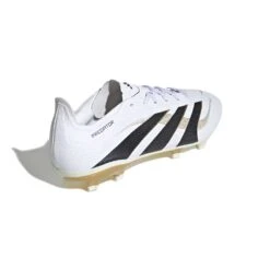 ADIDAS Predator League FG/MG Soccer Cleat - Cloud White/Core Black/Gold Metallic - Regular (D) -Gazelle Sports Shop JI1116 05 standard