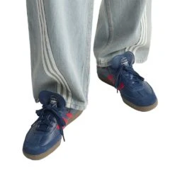 ADIDAS Men's Samba AFC Indoor Soccer Shoe- Night Indigo/Pure Ruby/Gum 5 - Regular (D) 11 ADIDAS Men's Samba AFC Indoor Soccer Shoe- Night Indigo/Pure Ruby/Gum 5 - Regular (D) -Gazelle Sports Shop JQ4037 HM7