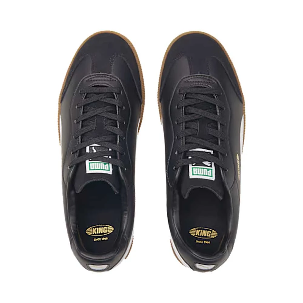 Men's King 21 IT Indoor Soccer Shoe - Puma Black/Puma White/Gum - Regular (D) 5 Men's King 21 IT Indoor Soccer Shoe - Puma Black/Puma White/Gum - Regular (D) - Image 3