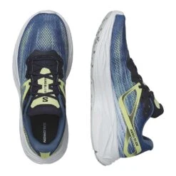 Salomon Men's Aero Glide Running Shoe- Blue Ashes/Dark Sapphire/Sunny Lime- Regular (D) 14 Salomon Men's Aero Glide Running Shoe- Blue Ashes/Dark Sapphire/Sunny Lime- Regular (D) -Gazelle Sports Shop L47049200 9711a999038dd812d012c2d4b8b4500d