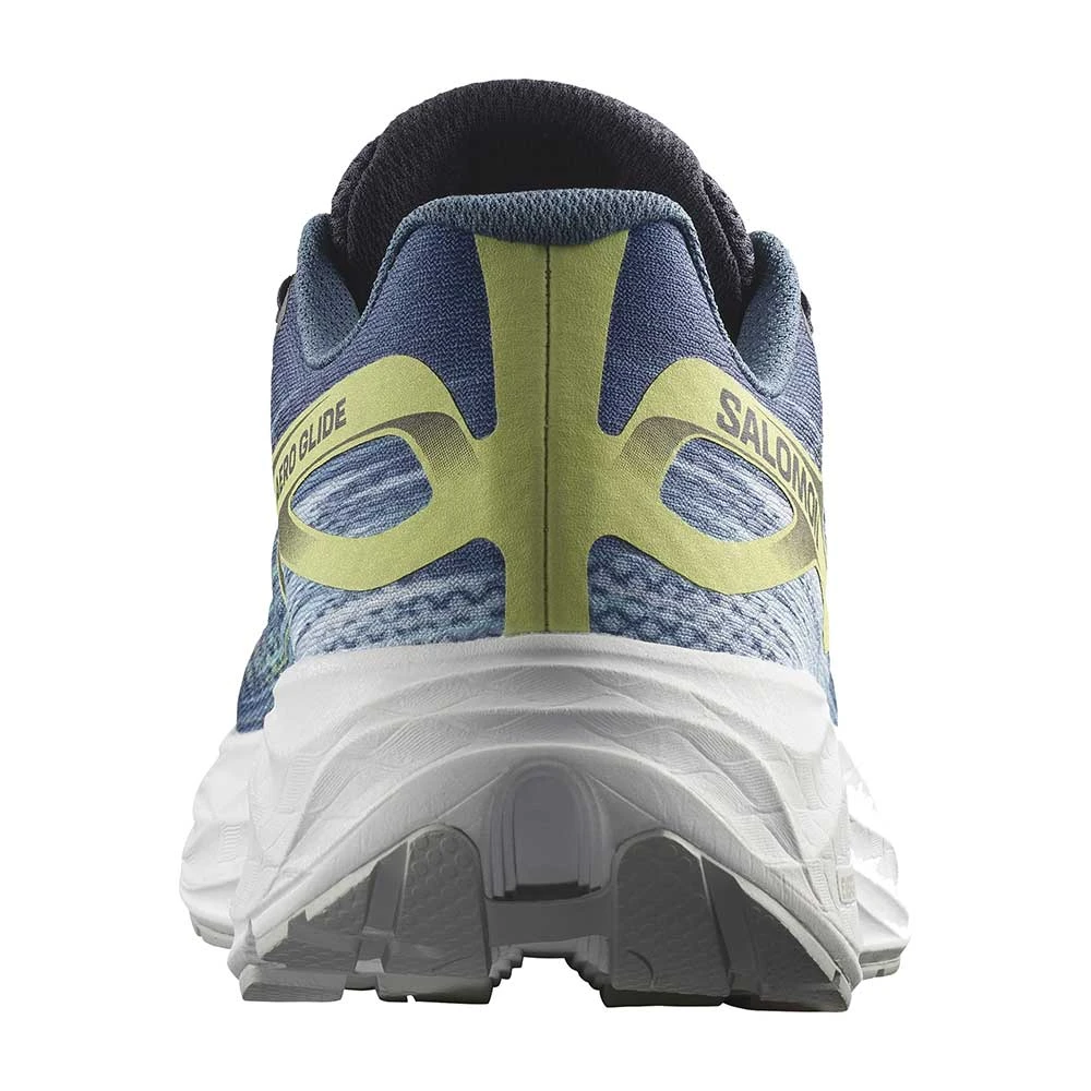 Salomon Men's Aero Glide Running Shoe- Blue Ashes/Dark Sapphire/Sunny Lime- Regular (D) 10 Salomon Men's Aero Glide Running Shoe- Blue Ashes/Dark Sapphire/Sunny Lime- Regular (D) - Image 8