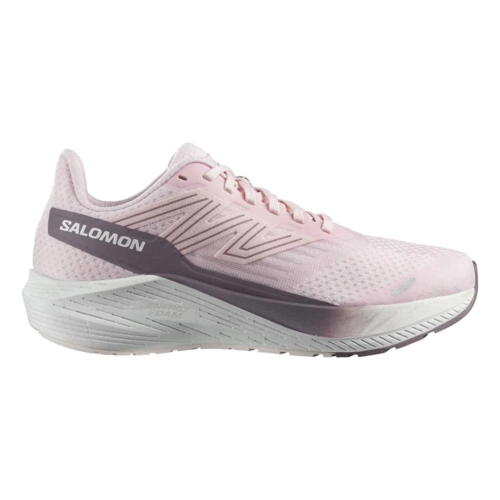 Salomon Women's Aero Blaze Running Shoe- Cradle Pink/White/Moonscape- Regular (B) 3 Salomon Women's Aero Blaze Running Shoe- Cradle Pink/White/Moonscape- Regular (B)