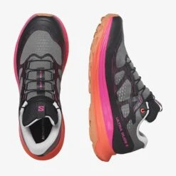 Salomon Women's Ultra Glide 2 Trail Running Shoe - Plum Kitten/Black/Pink Glo - Regular (B) -Gazelle Sports Shop L47386400 a7ee7678c7aa283c3295204010ba182a