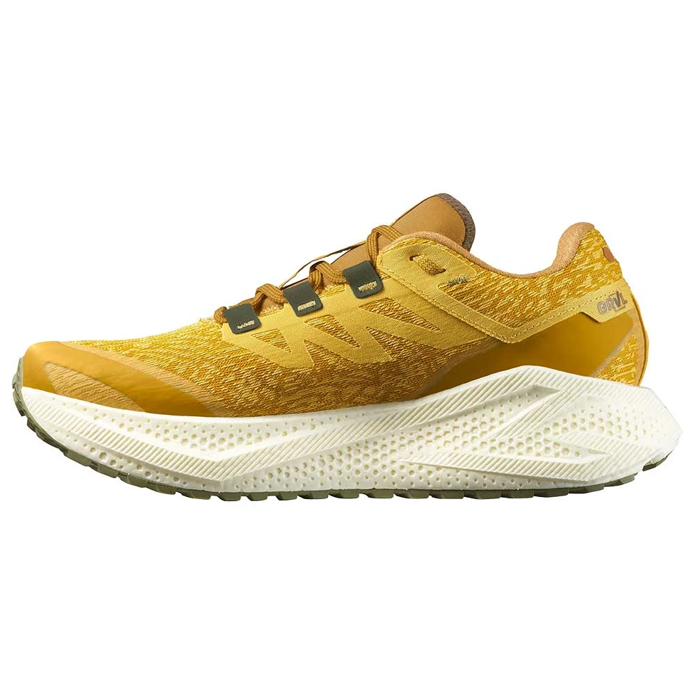 Salomon Men's Aero Glide 3 GRVL - Spicy Mustard/Vanilla Ice/ Deep Lichen Green - Regular (D) 5 Salomon Men's Aero Glide 3 GRVL - Spicy Mustard/Vanilla Ice/ Deep Lichen Green - Regular (D) - Image 3