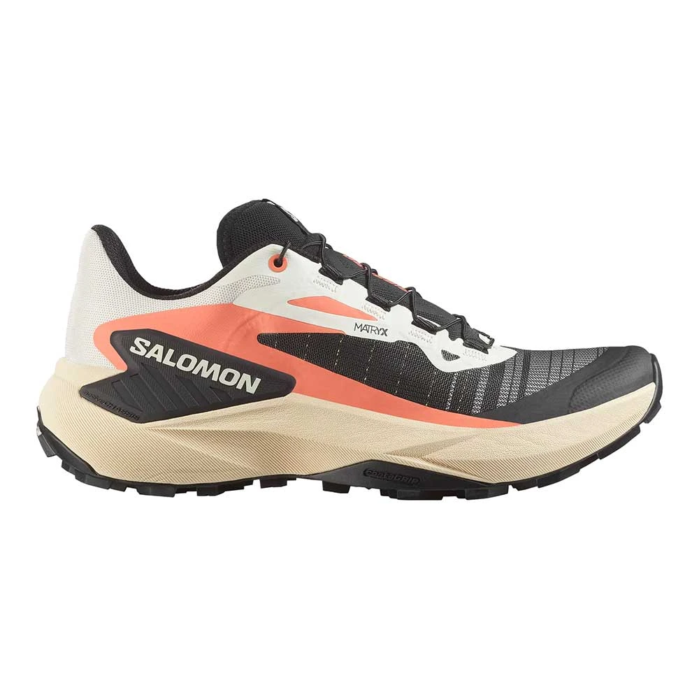 Salomon Women's Genesis Trail Running Shoe- Fusion Coral/Tender Peach/Black - Regular (B) 5 Salomon Women's Genesis Trail Running Shoe- Fusion Coral/Tender Peach/Black - Regular (B) - Image 3