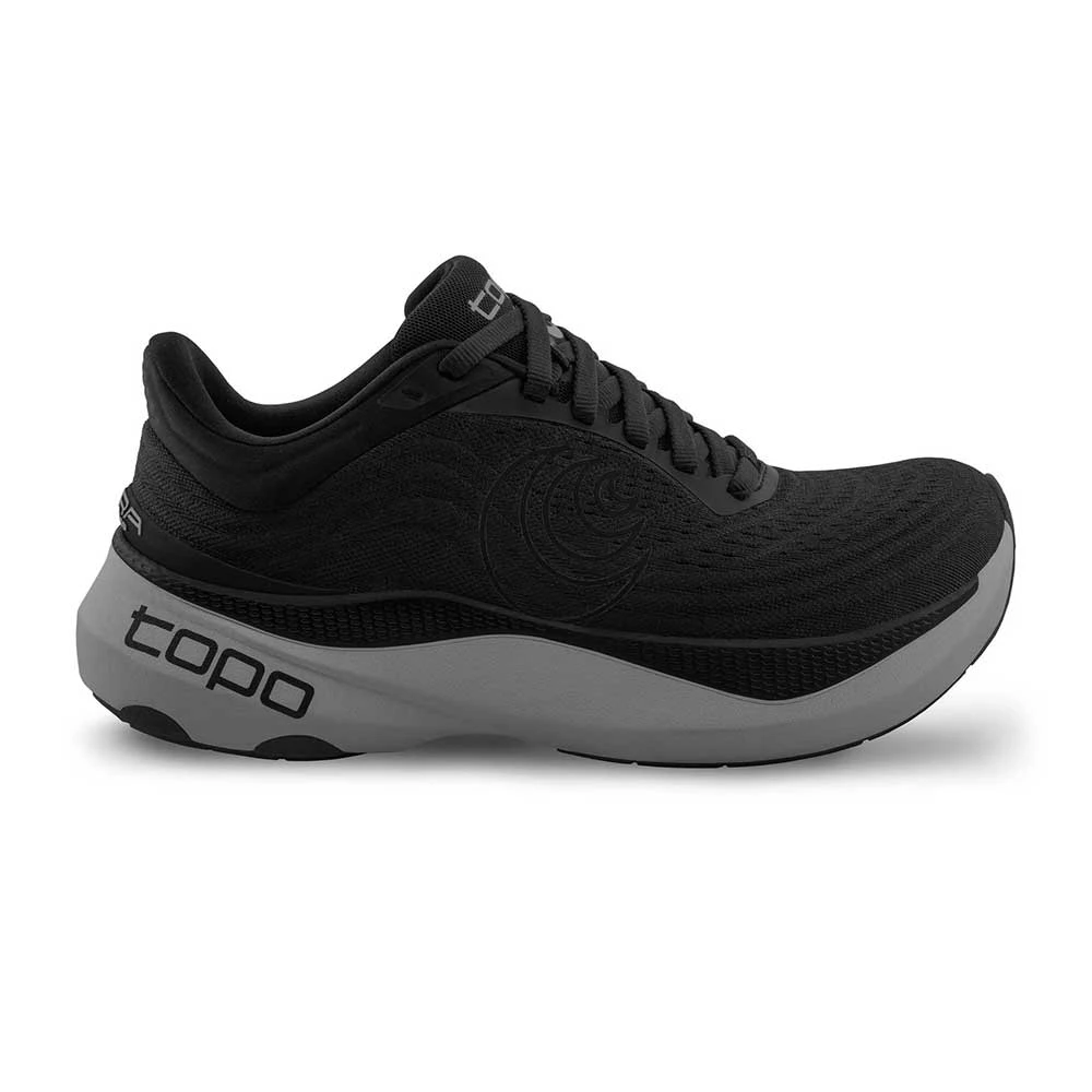 Topo Athletic Men's Aura Running Shoe - Black/Charcoal - Regular (D) 3 Topo Athletic Men's Aura Running Shoe - Black/Charcoal - Regular (D)