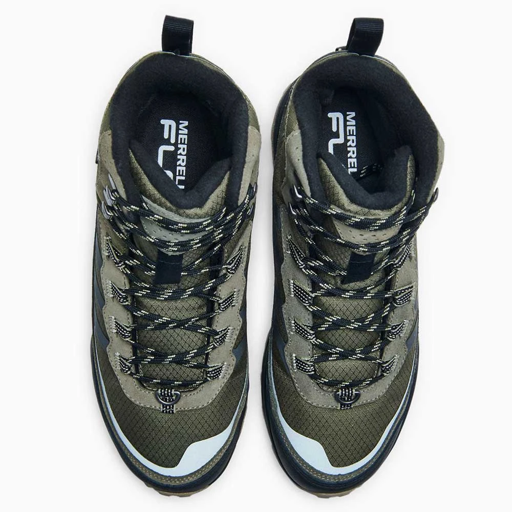 Merrell Men's Moab Speed Thermo Mid Waterproof Hiking Boot - Olive - Regular (D) 7 Merrell Men's Moab Speed Thermo Mid Waterproof Hiking Boot - Olive - Regular (D) - Image 5