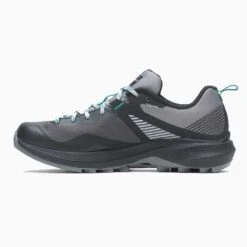 Merrell Women's MQM 3 Trail Running Shoe - Charcoal/Teal- Regular (B) -Gazelle Sports Shop MRLW J135534 032221 S22 180
