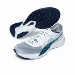 Women's Deviate Nitro Elite Racer X TRACKSMITH - Puma White-Peacoat-Puma Team Gold- Regular (B) 11 Women's Deviate Nitro Elite Racer X TRACKSMITH - Puma White-Peacoat-Puma Team Gold- Regular (B) -Gazelle Sports Shop PUMA x TRACKSMITH Deviate NITRO Elite Racer Women s Running Shoes 1