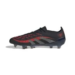 ADIDAS Men's Predator Elite FG Soccer Cleat - Core Black/Grey Four/Lucid Red - Regular (D) -Gazelle Sports Shop Predator Elite Firm Ground Cleats Black ID3878 06 standard