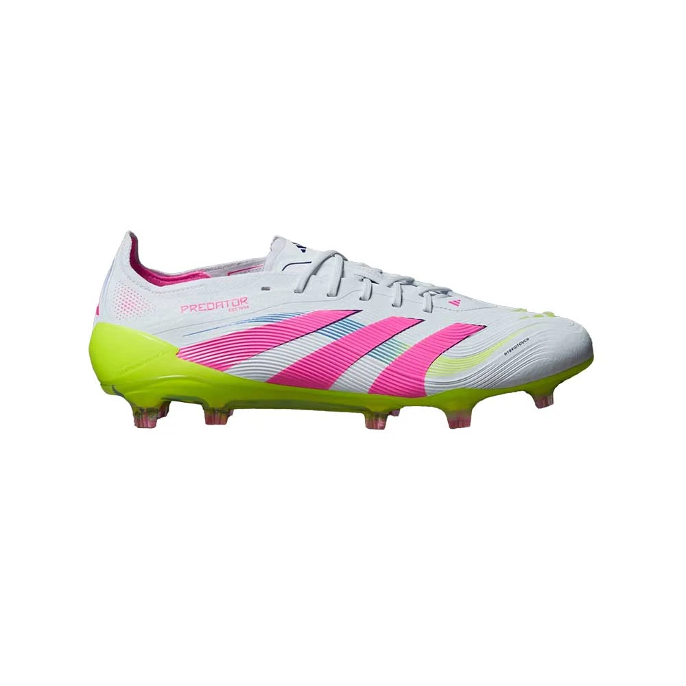 ADIDAS Men'sPredator Elite FG Soccer Cleats - Cloud White/Lucid Pink/Lucid Lemon - Regular (D) 3 ADIDAS Men'sPredator Elite FG Soccer Cleats - Cloud White/Lucid Pink/Lucid Lemon - Regular (D)