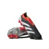 ADIDAS Men's Predator Elite LL FG Soccer Shoe - Core Black/Footwear Whitet/Solar Red - Regular (D) -Gazelle Sports Shop Predator Elite LL FG Black IE1805 HM1